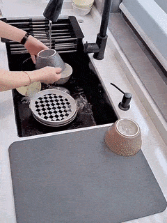 DryMat base inteligente de secagem rápida para cozinha