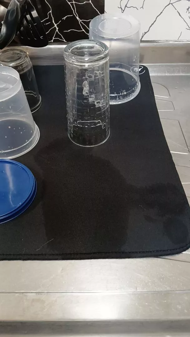 DryMat usado na bancada da cozinha
