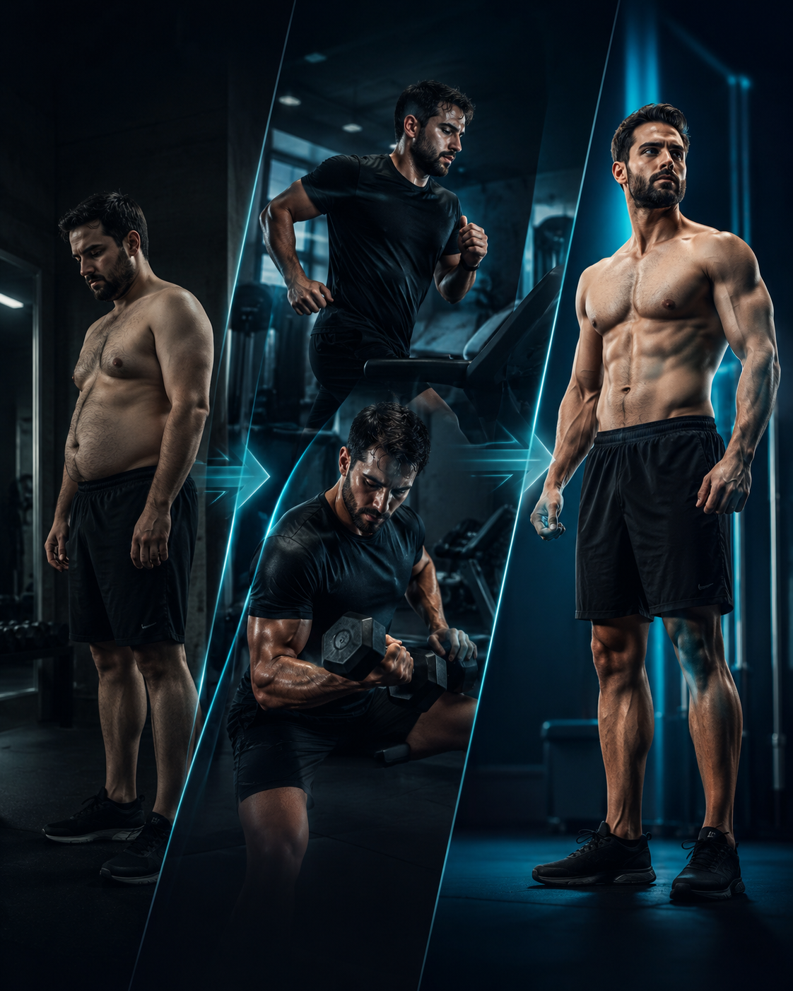 Método híbrido combinando corrida e musculação